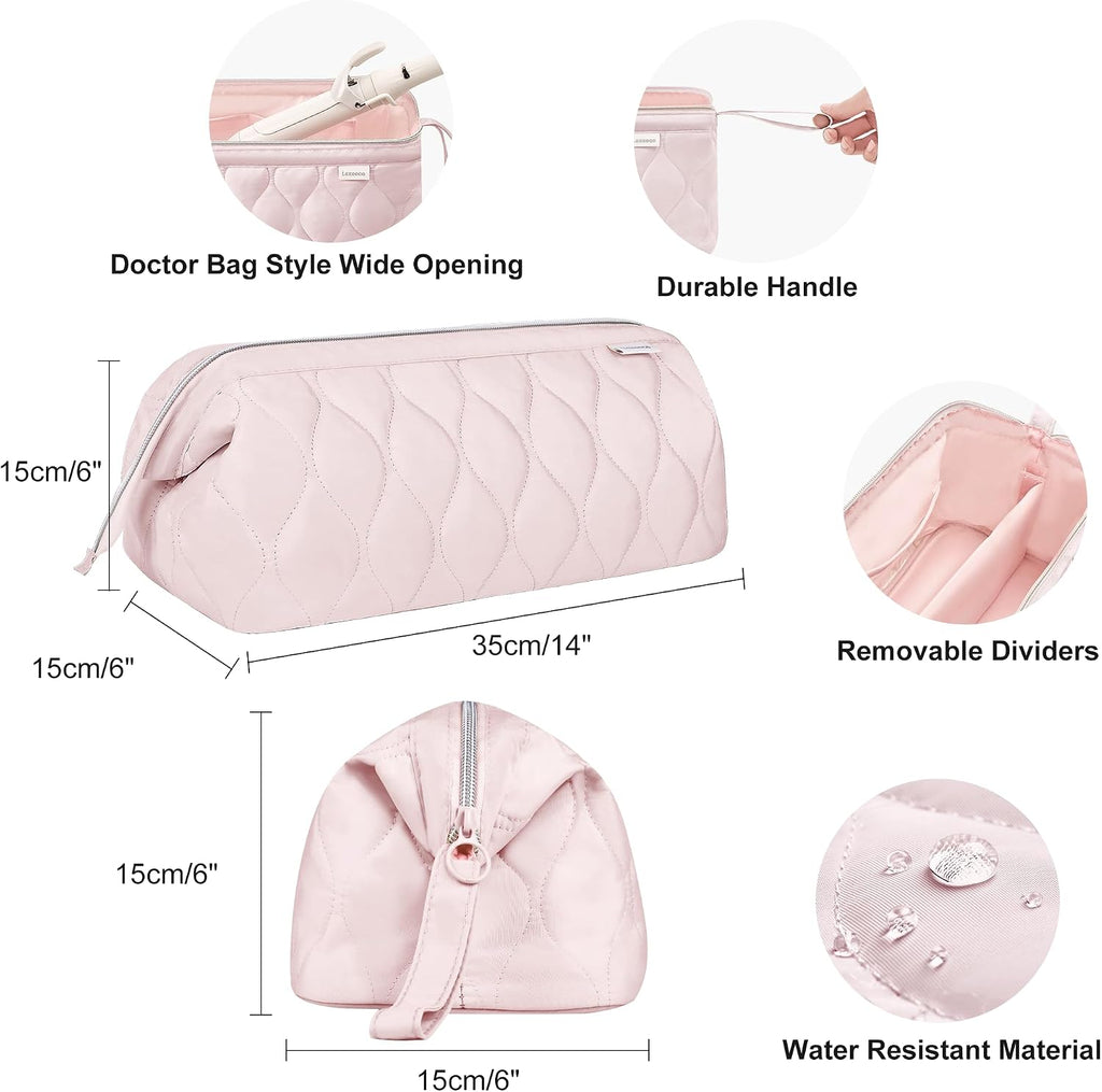 Lexeeco Dyson Airwrap Travel Case for Shark Flex Style Fusion Hair Dryer