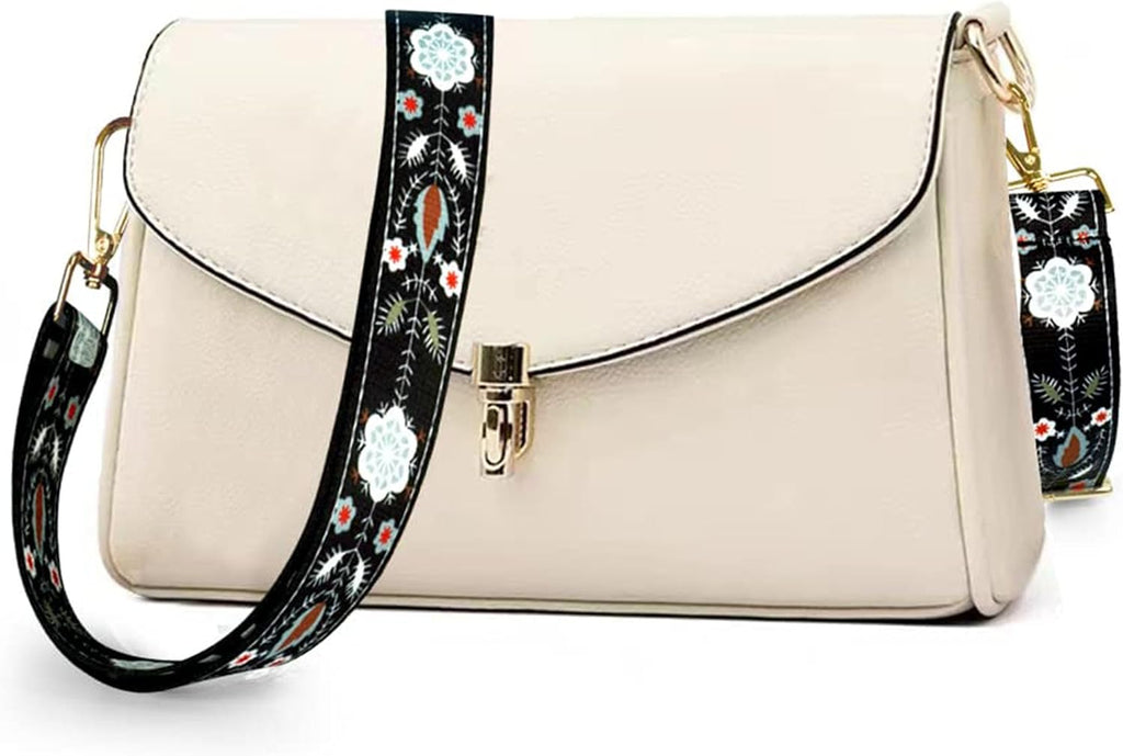 Purse Straps Replacement Crossbody Straps for Purses,Wide Shoulder Strap for Bags Extender Guitar Straps for Handbags