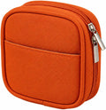 Mini Travel Carry Storage Case, Portable Charger Case Organizer, Small Pouch Compatible with MacBook Power Adapter, Tech Bag for Laptop Accessories Cables, Cords, USB Drives, Power Bank, Earphones