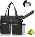 Tennis Bags for Women, Tennis Bag Holds 2 Rackets, Gym Bags with Ventilated Shoe Compartment, Suitable for Pickleball Tennis Badminton