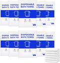 Extra Large Highly Absorbent Disposable Bath Towels for Travel – 10 Pack