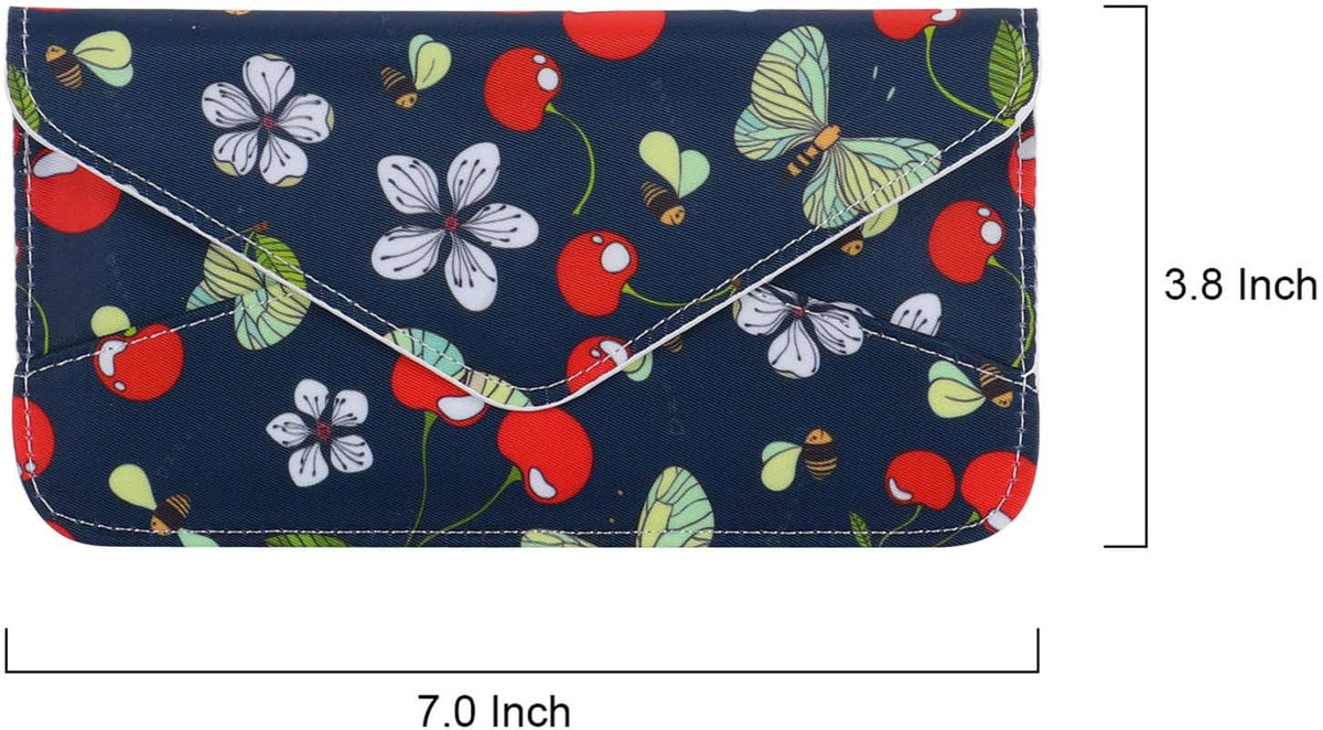 XEYOU Women's Card Wallet Envelope Style Credit Card Holder Cute Cash Wallet for Ladies