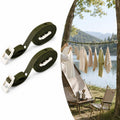 2 Pack Adjustable Portable Travel Clothesline with Buckle