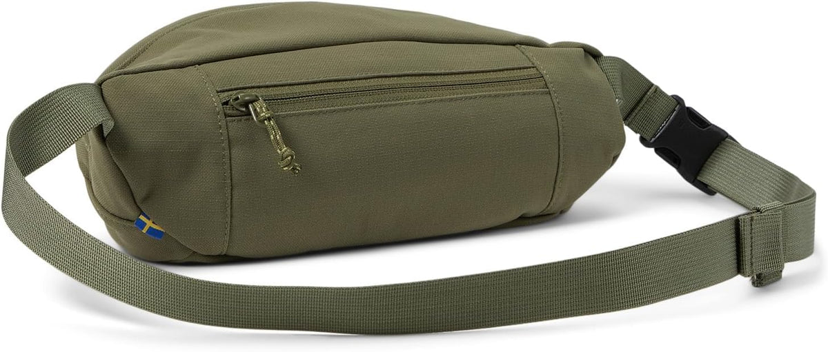 Fjällräven Ulvo Hip Pack Medium - Waterproof Bergshell Fabric, Durable Storage, Adjustable Belt- Hiking, Travel