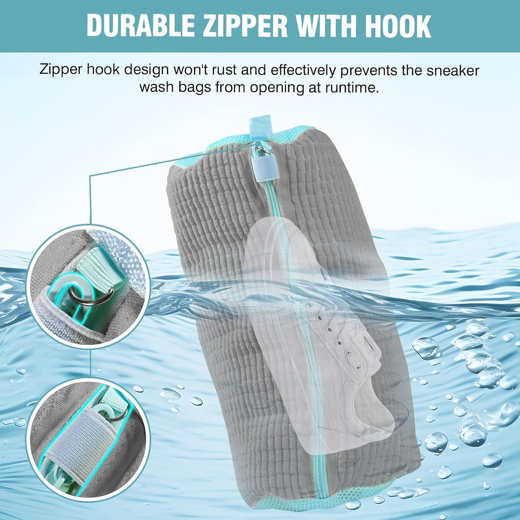 Shoe Washing Machine Bag, Shoe Laundry Bag for Washer and Dryer