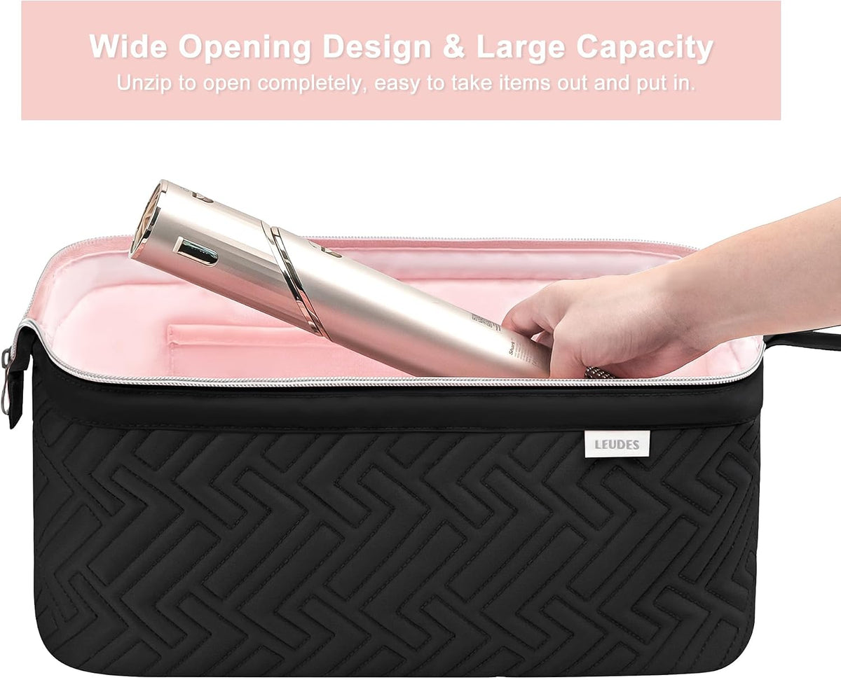 Leudes Hair Dryer Tools Travel Bag for Shark Flex Style Case Air Wrap