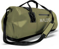 Malo’o Waterproof Dry Duffel, Heavy-Duty Roll Top Waterproof Gear Bag with Shoulder Strap & Molle Loops, Marine Duffel for Kayaking, Boating, Camping, Beach & Travel, Dark Green, 60L