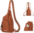 Hanke Crossbody Sling Bag for Women Men, Small & Large Casual Cross Body Sling Bags, Chest Bag for Outdoor Hiking Travel