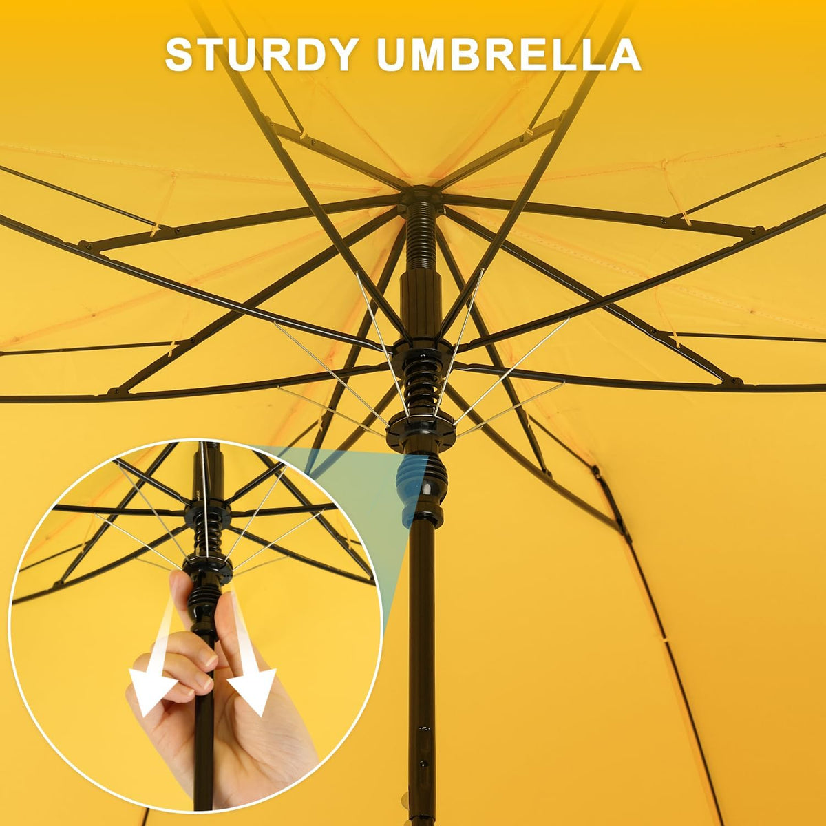 Duck Umbrella Travel Size Cute Compact Portable Waterproof for Kids Gifts