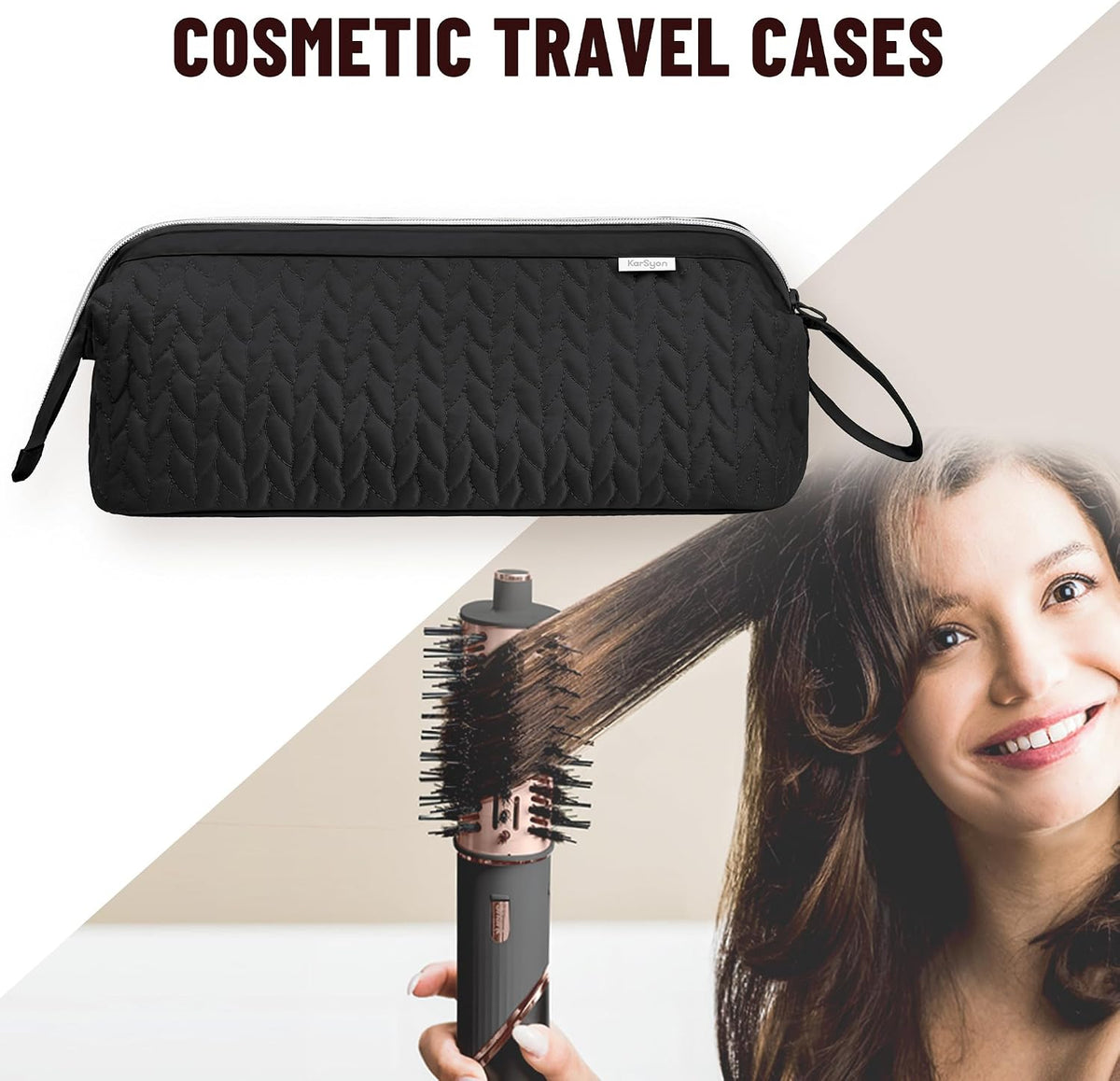 KarSyon Shark Flex Style Case for Dyson Airwrap Hair Dryer Tools Travel Bag
