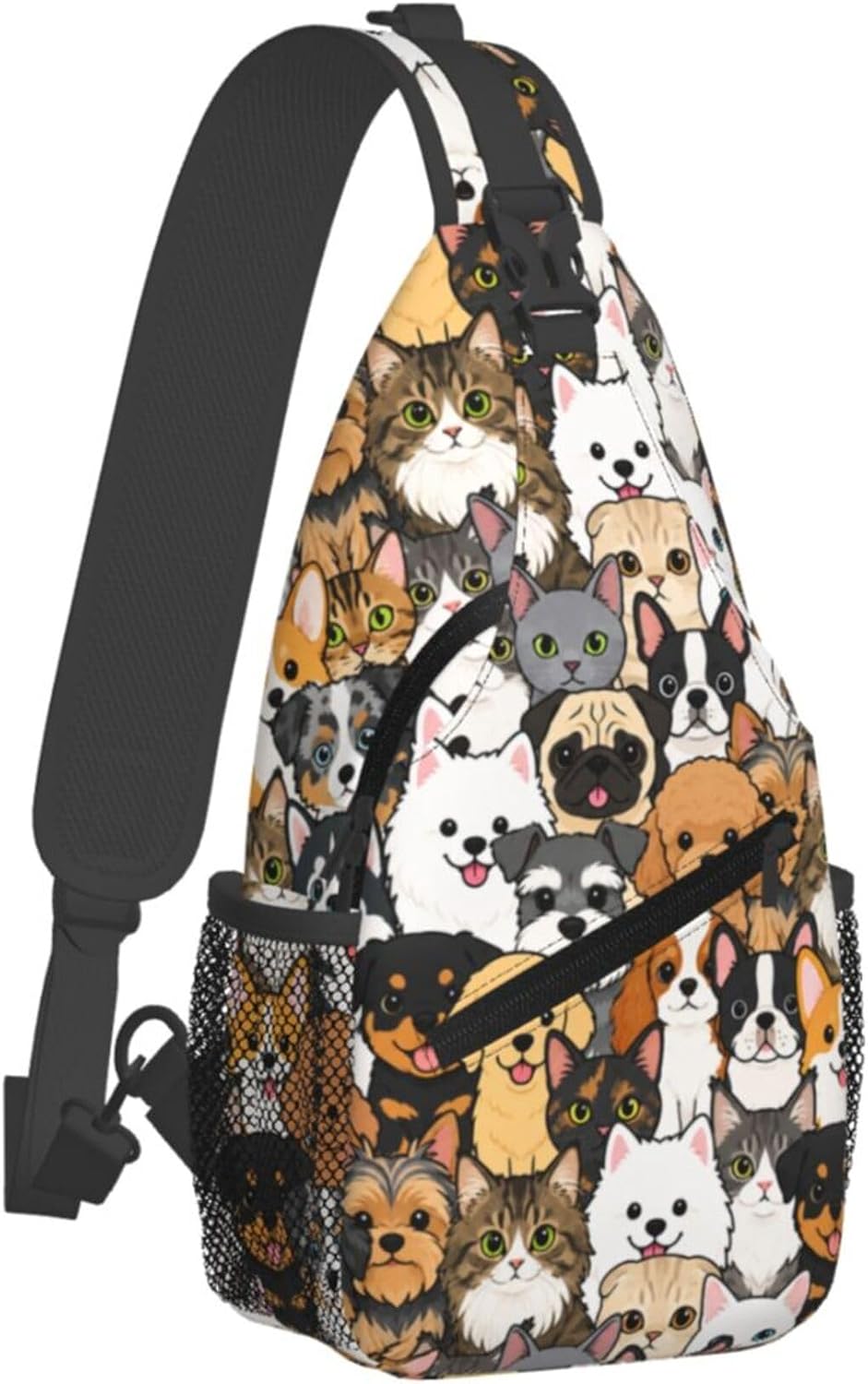 Sling Backpack Unisex Crossbody Chest Bag Shoulder Chest Bag For Women Men Hiking Travel