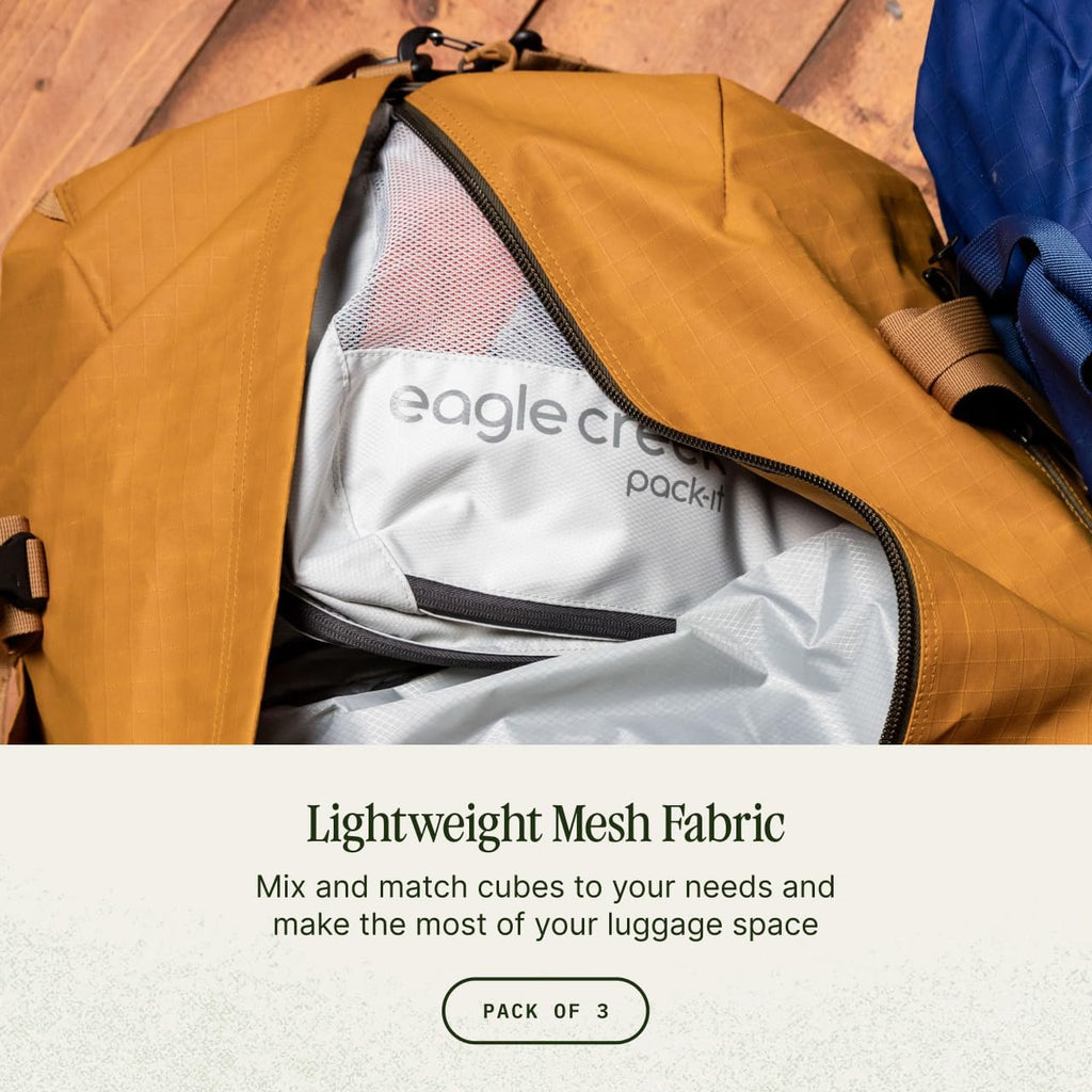 Eagle Creek Pack-It Reveal Cube Set, XS/S/M, Storm Grey