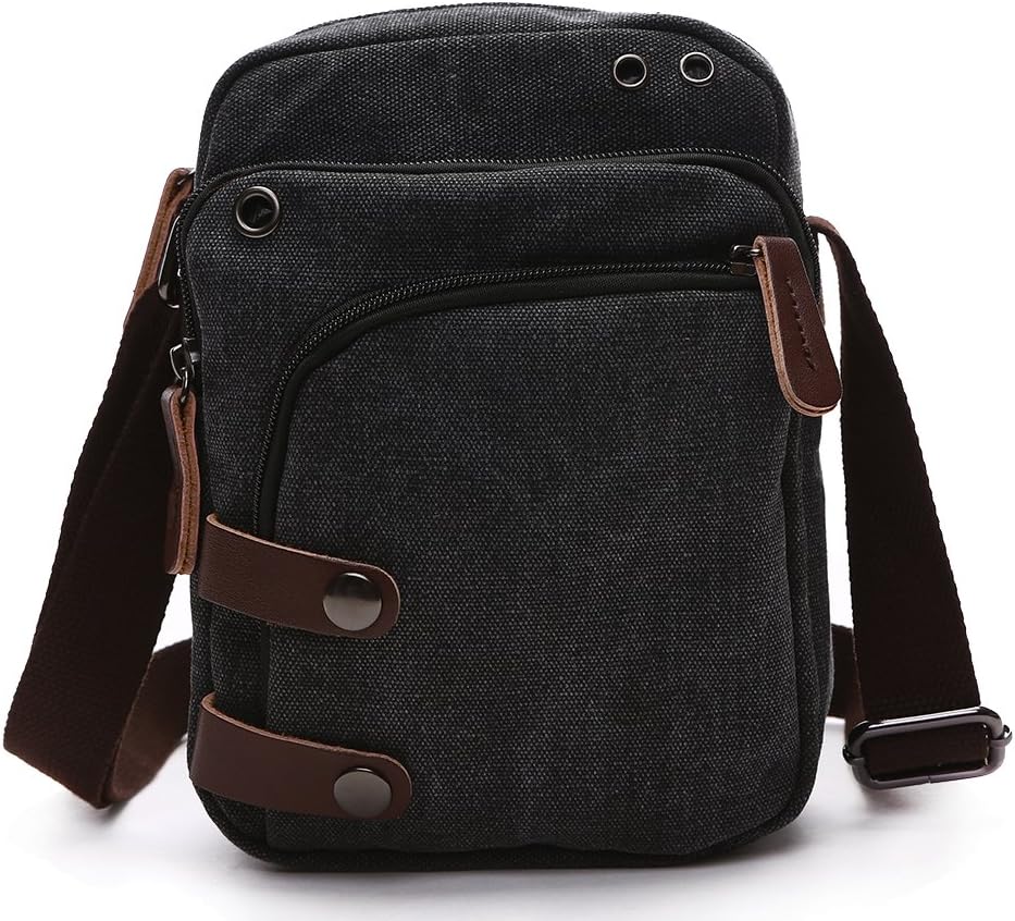 Mini Crossbody Bags for Women and Men Small Purses and Handbags Travel Purse Canvas Shoulder Purse Bag