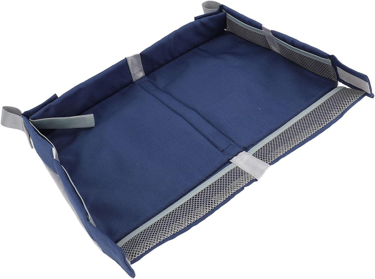 CHICIRIS Foldable Travel Tray Cover, 15.35 x 10.63 x 2.36in Polyester