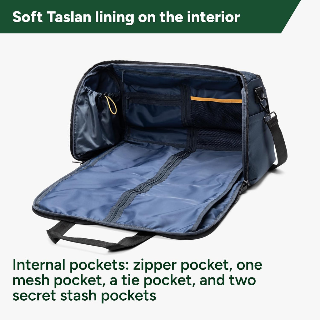 Halfday Convertible 2-in-1 Premium Garment Duffel 40L Weekender, Pacific