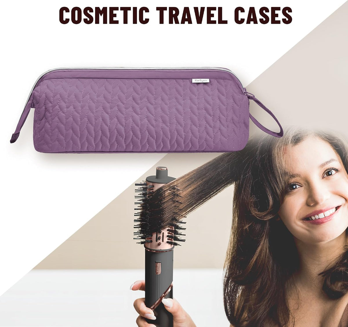 KarSyon Shark Flex Style Case for Dyson Airwrap Hair Dryer Tools Travel Bag