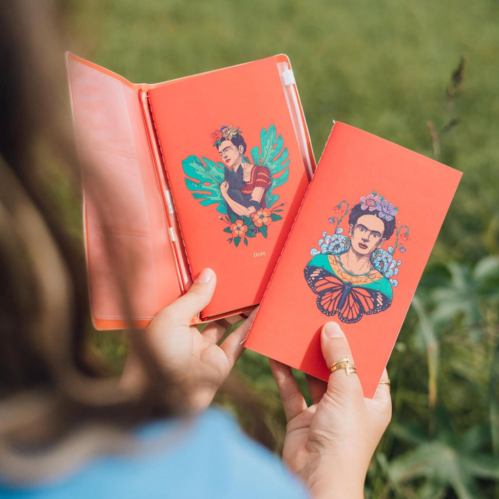 Grupo Erik Frida Kahlo Travelers Notebook 7.3x4in 80 Sheets