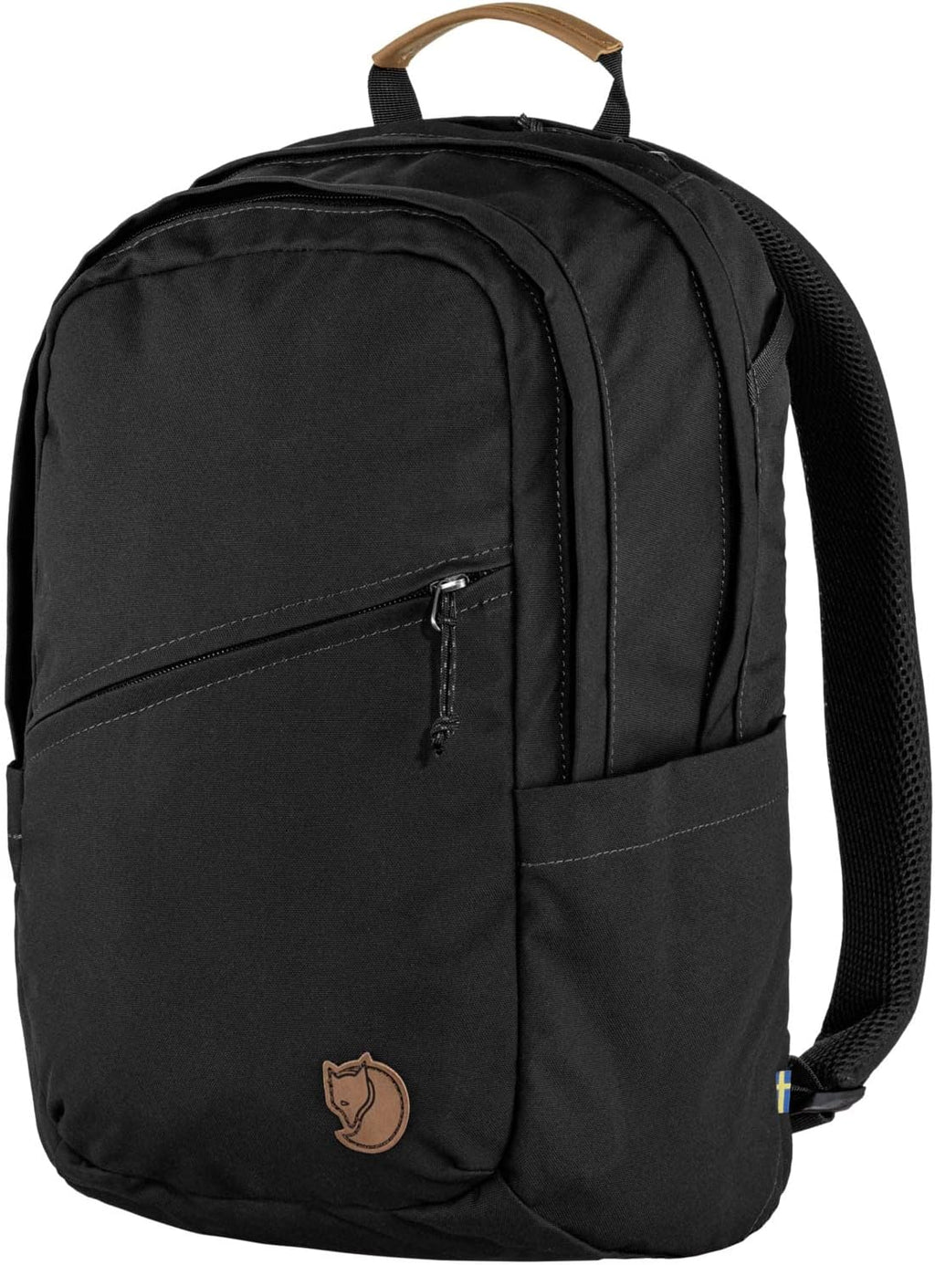 Fjällräven Raven 20 Backpack - Multi-Pocket Organization, Padded Support, Durable Fabric - Commuting, Travel, Black