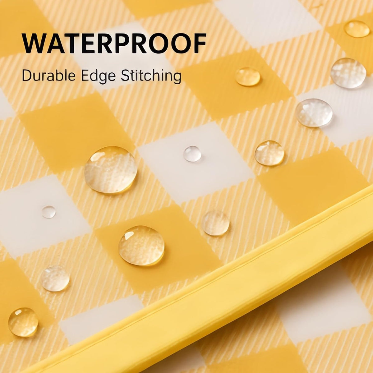 Extra Large 78.7×78.7 Inch Waterproof Picnic Blanket, Ultralight 0.88 lb Oxford Fabric Outdoor Mat for Camping Beach Hiking, Portable Foldable Travel Picnic Mat for Family, Machine Washable