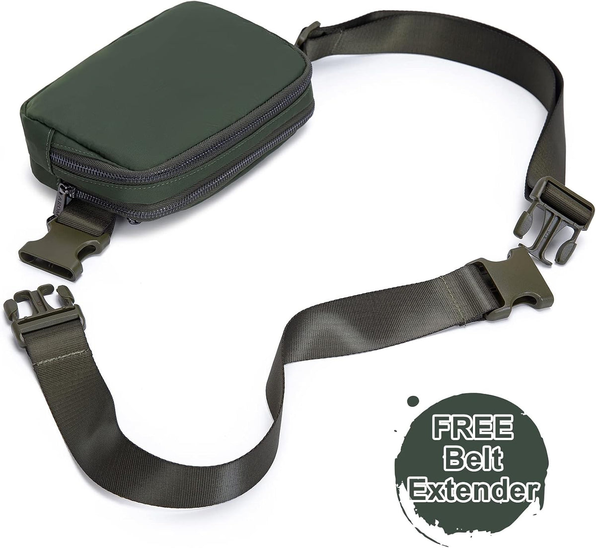 AROME Mini Belt Bag for Women Men Fashion Waist Packs Fanny Pack