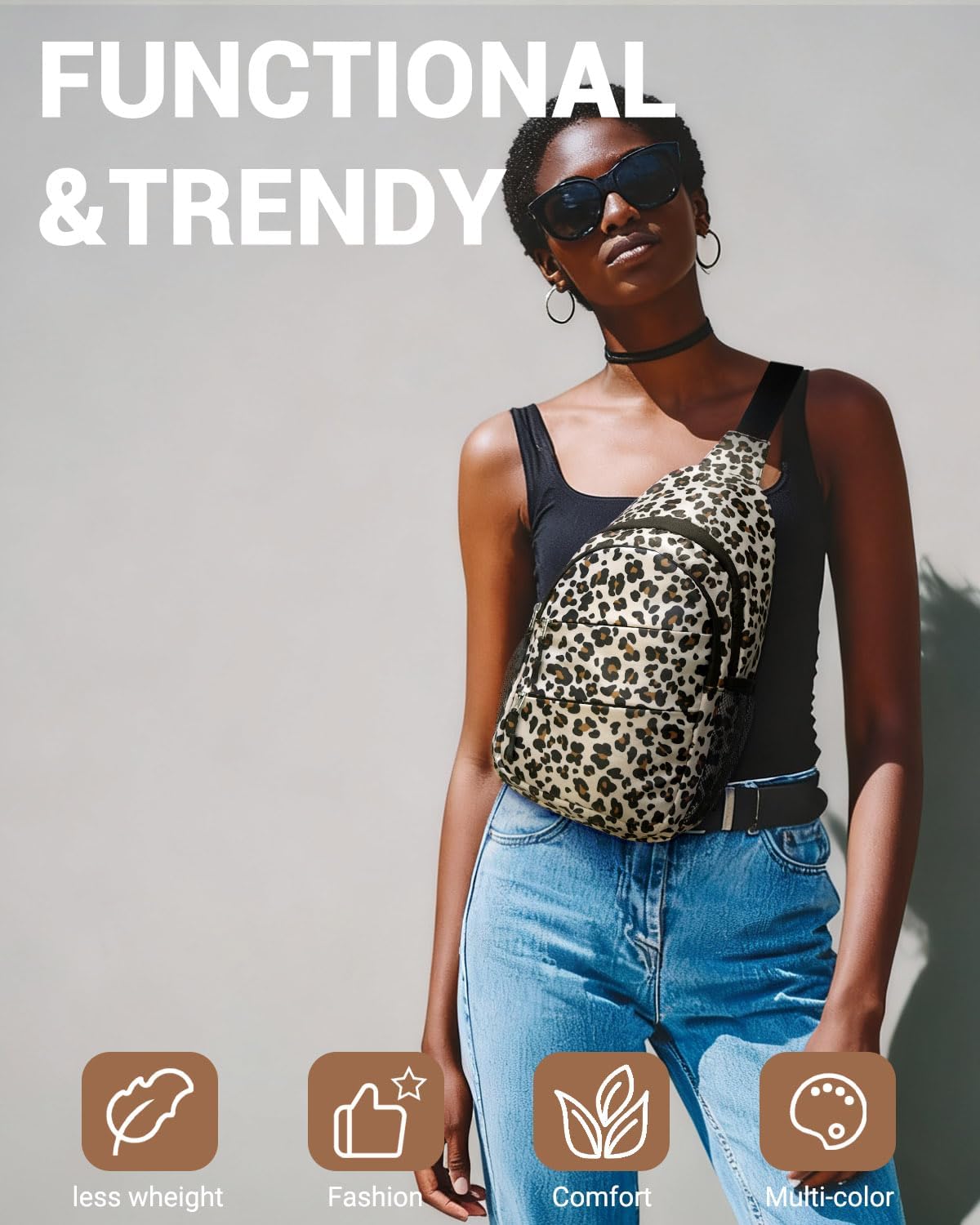 Tuwubi Crossbody Bags for Women, Sling Bag for Men