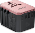 EPICKA 45W Universal Travel Adapter PD&QC, 1AC/3USB-C/2USB-A