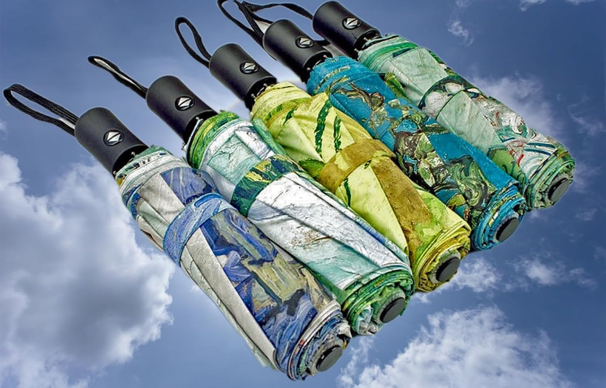 Blazing Autumn Vincent van Gogh Umbrellas