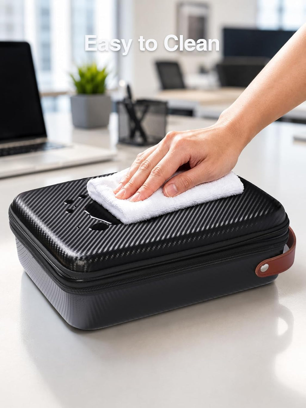 Large Electronics Organizer Travel Case for Chargers and Cords