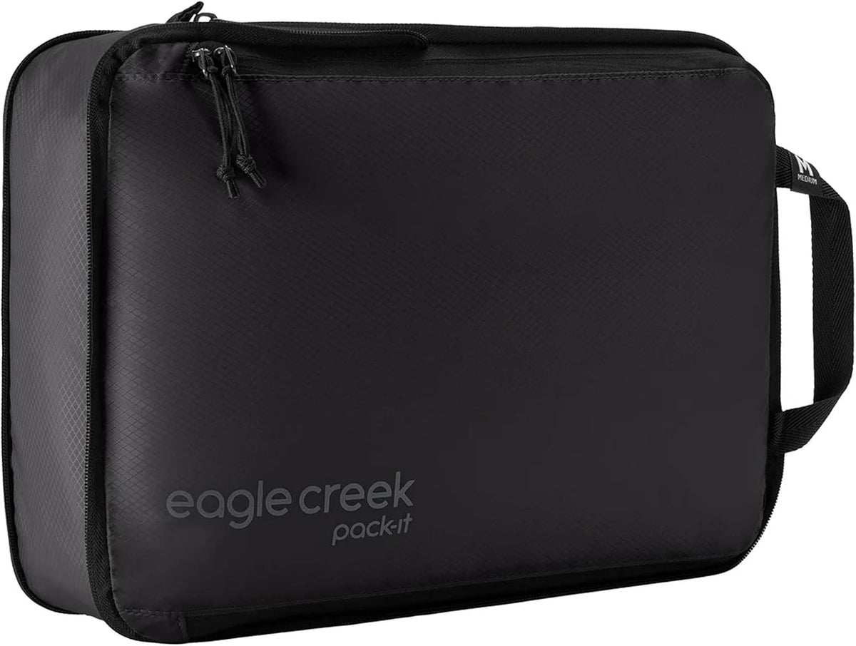 Eagle Creek Pack-It Isolate Compression - Lightweight Cube for Optimizing Luggage Space - Easy-Grab Zipper - Convenient Top Handle - Recycled Materials - Small
