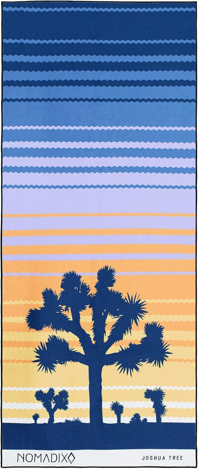 Nomadix Original Towel - National Parks- Perfect for Beach, Pool, Travel, Camping, Yoga - Made with Recycled Materials - Super Absorbent - Sand Resistant