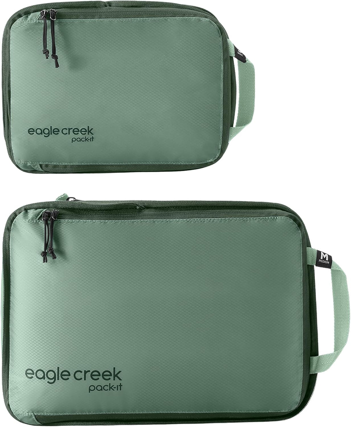 Eagle Creek Pack-It Isolate Compression - Lightweight Cube for Optimizing Luggage Space - Easy-Grab Zipper - Convenient Top Handle - Recycled Materials - Small