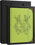 Butterfly Gifts for Women Men Butterfly Journal Floral Writing Notebook Encouragement Gift Inspirational A5 Light Green Notebooks for Work Travel School（Butterfly Believe - Light Green）