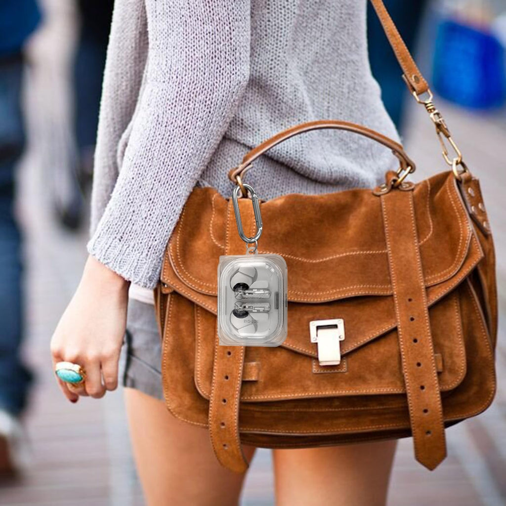 for Nothing Ear (a) Clear Case with Keychain