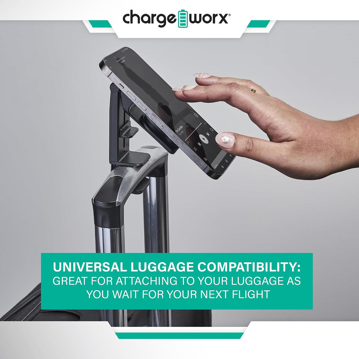 Magnetic Phone Holder for iPhone & Samsung, MagSafe Car Airplane Desk Mount