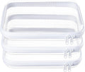 Clear Hard Shell Zipper Pouches, Clear Zipper Bags (3M)
