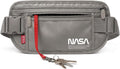 NASA Money Belt for Travel – Ultra-Flat, Anti-Theft RFID (Lunar Grey)