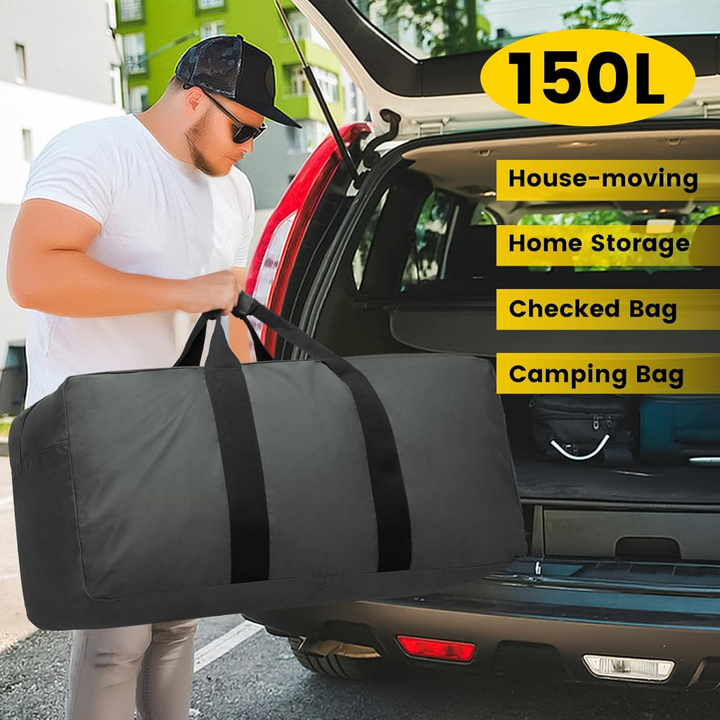 Vorspack 150L Extra Large Duffle Bag for Travel, Camping - Grey