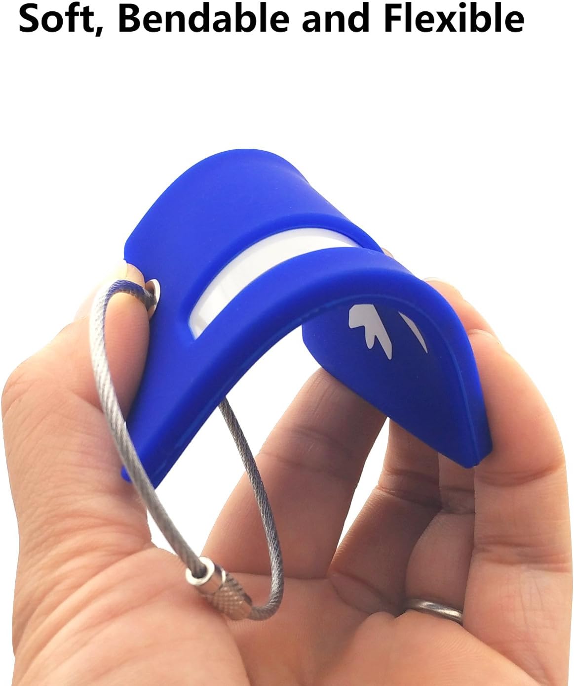 5Pack Silicone Luggage Tag with Name ID Card Perfect to Quickly Spot Luggage Suitcase By Ovener
