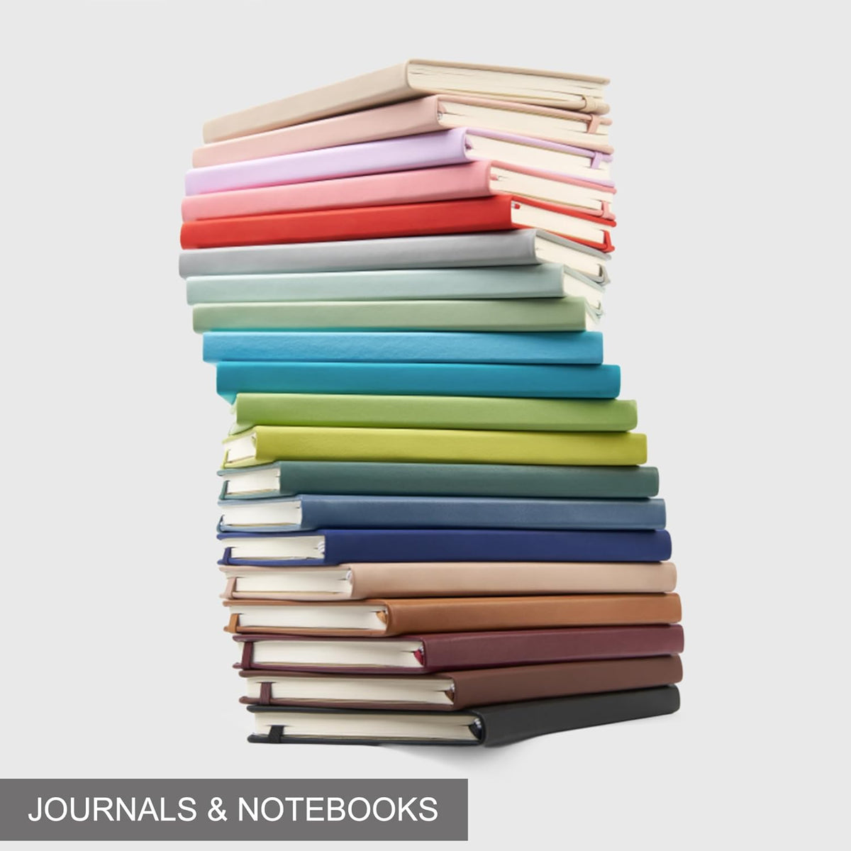 &And Per Se Lined Journal Notebook, 160 Pages, A5 5.7 x 8 inches College Ruled Thick Paper Notebook Journals for Writing, Hardcover Notebooks for Women Men Office School (1 Pack, Apricot)