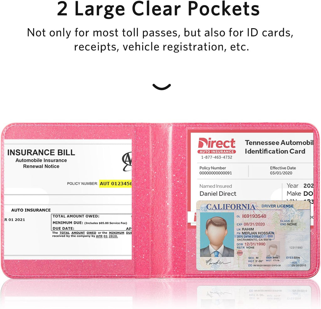 CoBak Car Registration and Insurance Holder for Men and Women