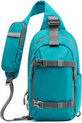 G4Free Recycled Sling Bag for Men Hiking Travel Anti-Theft Crossbody Bag