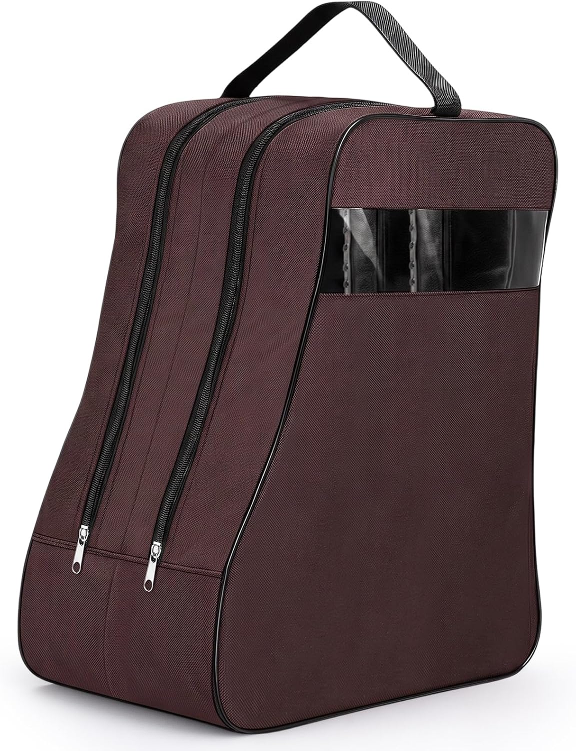 Aliceset 1 Pcs Boot Bags for Cowboy Boots Travel Boot Storage Bag Brown