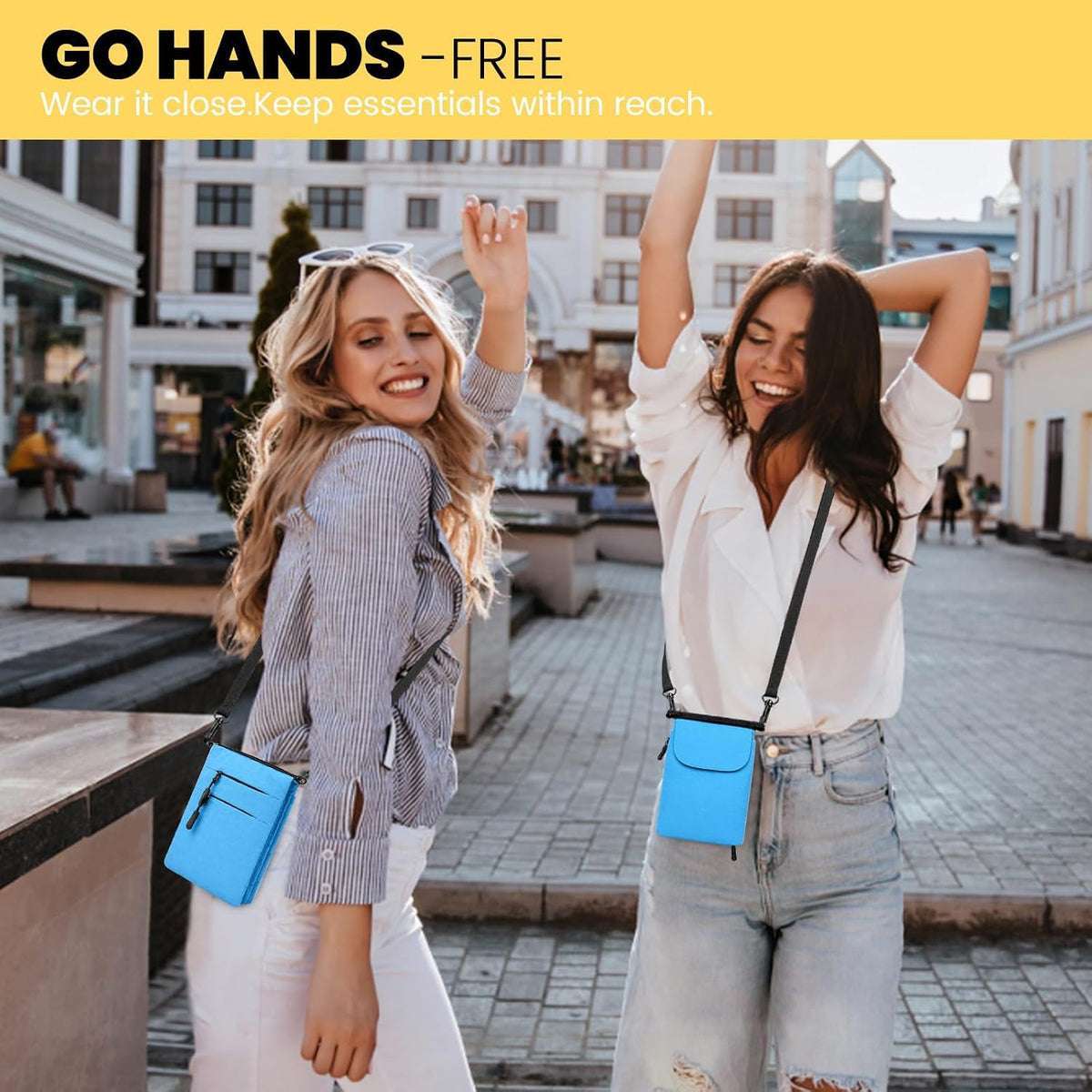 RFID Blocking Passport Holder for Travel Women Wallet Suit Single & Couples, Travel Essentials Neck Wallet with Adjustable Strap and Multi-Pocket Document Organizer Men for International Travelers