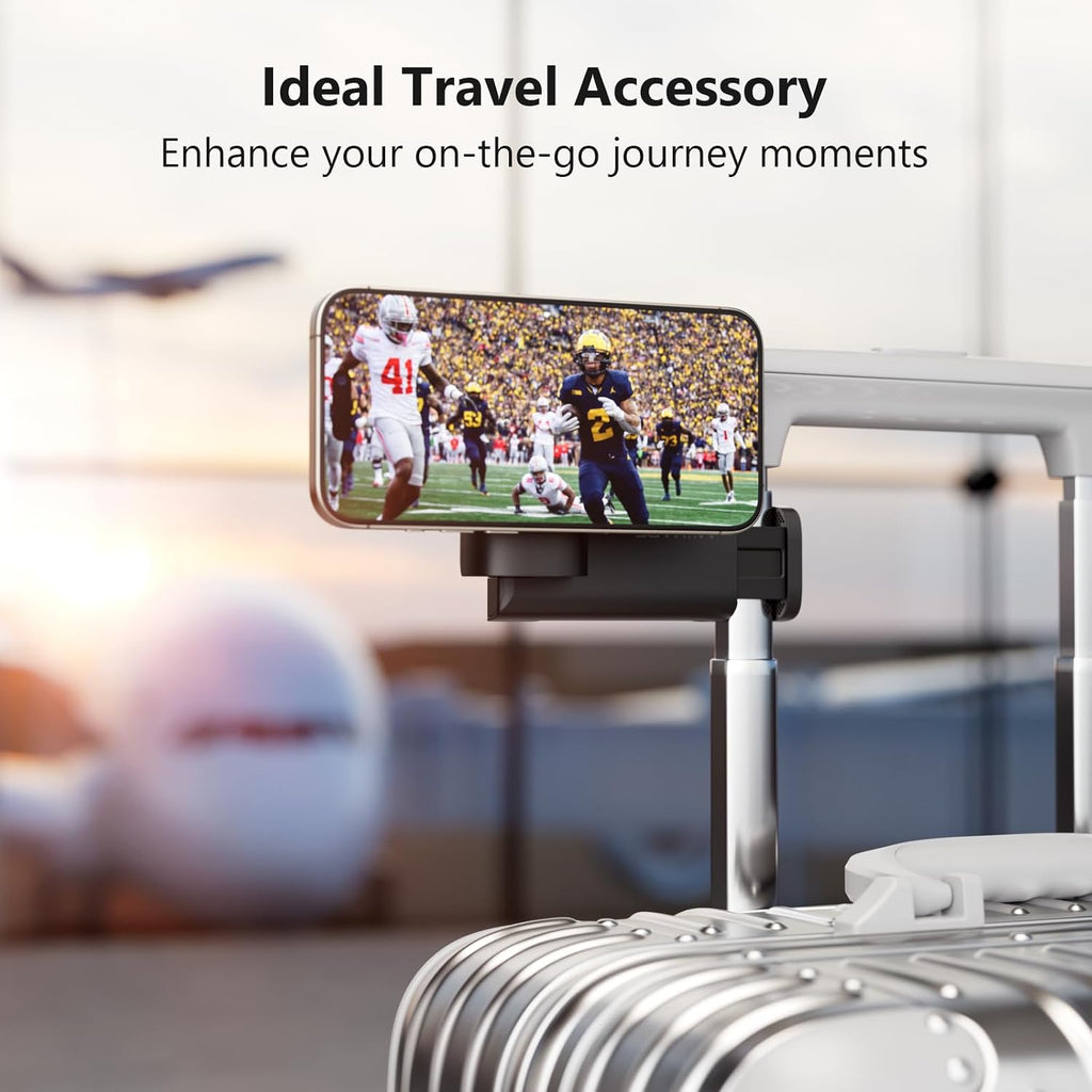 MiiKARE Upgraded Magnetic Airplane Phone Holder Mount for Magsafe, Black