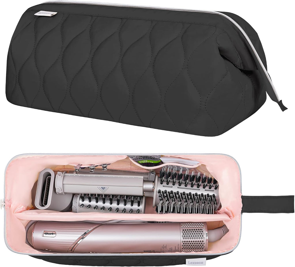 Lexeeco Dyson Airwrap Travel Case for Shark Flex Style Fusion Hair Dryer