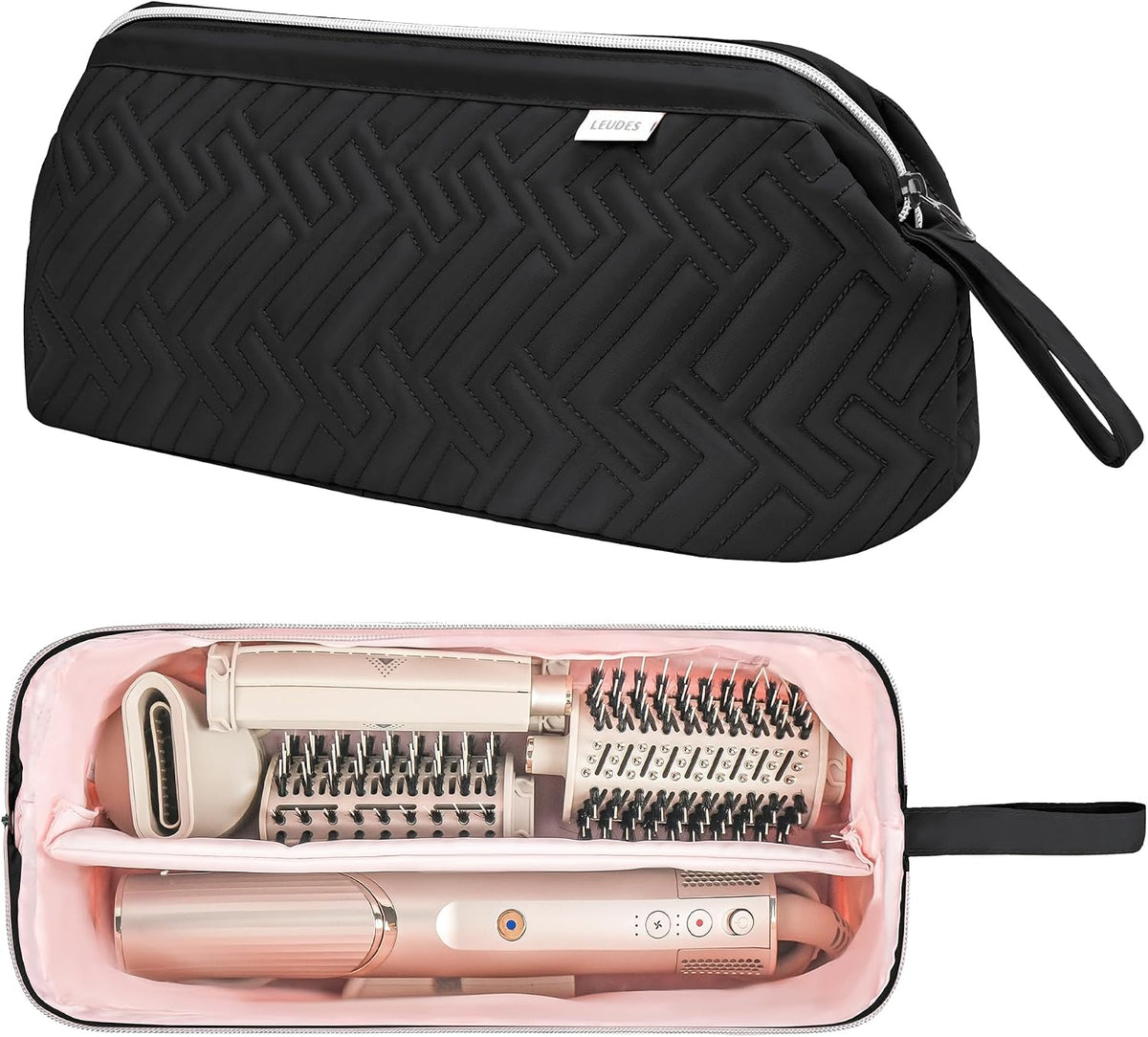 Leudes Hair Dryer Tools Travel Bag for Shark Flex Style Case Air Wrap