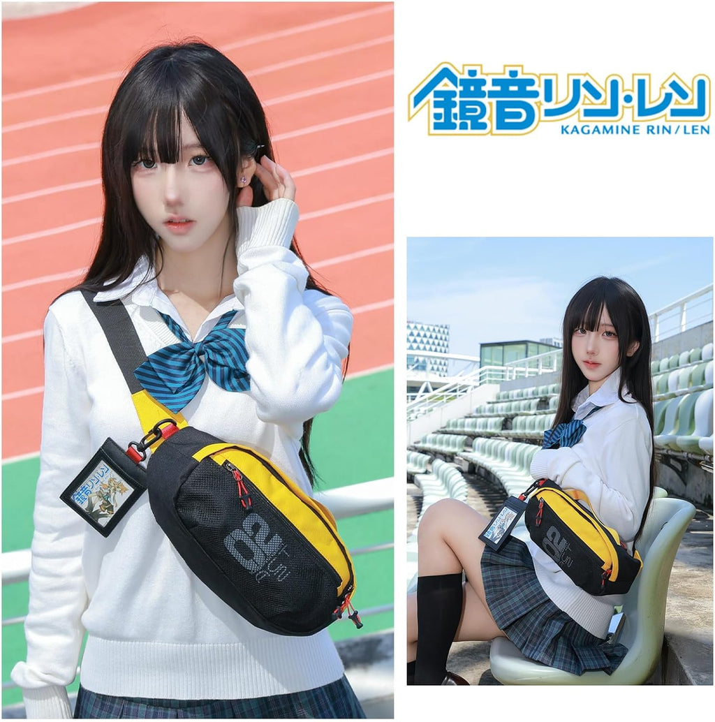 FIREFIRST x Hatsune Miku & Kagamine Rin/Len Crossbody Waist Bag