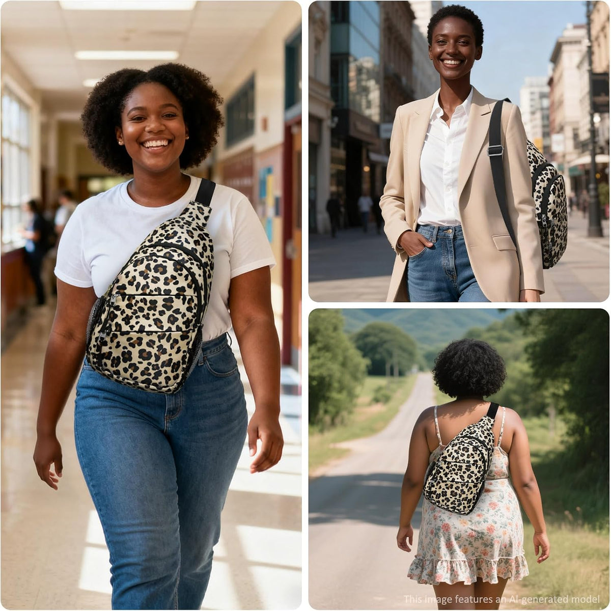 Tuwubi Crossbody Bags for Women, Sling Bag for Men