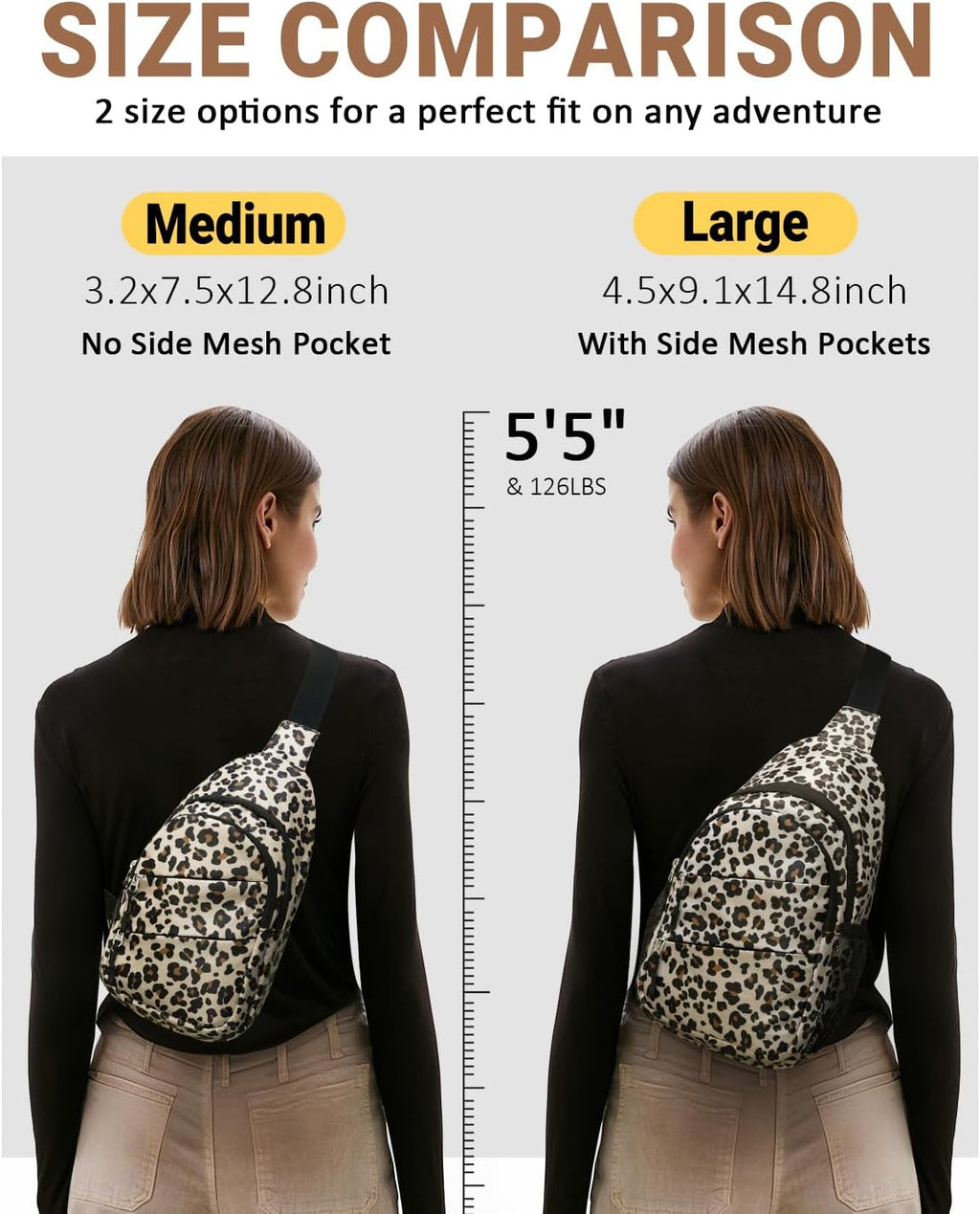 Tuwubi Crossbody Bags for Women, Sling Bag for Men