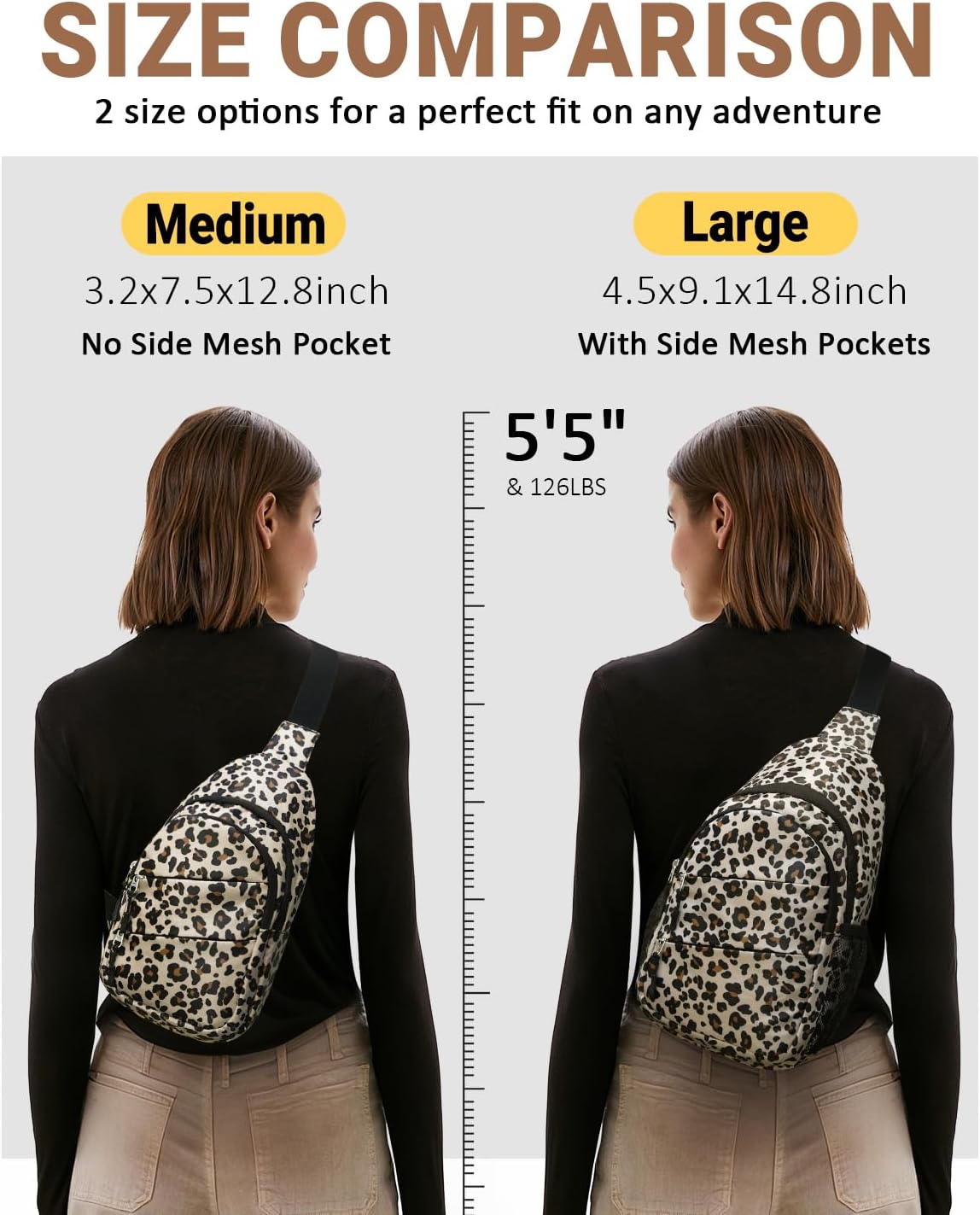 Tuwubi Crossbody Bags for Women, Sling Bag for Men